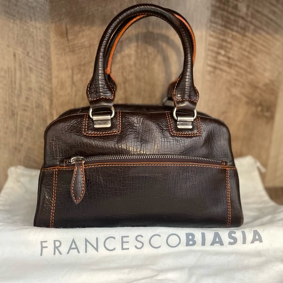 Francesco Biasia Handbags - Francesco Biasia Leather made in Italy & Dust Bag